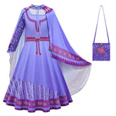 Wish Asha Kids Girls Long Sleeve Outfits Halloween Carnival Party Suit Cosplay Costume